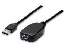 USB3.0延长线（A公对A母）带信号放大器 1.5米与5米规格详解，兼论厂家选择与图片参考